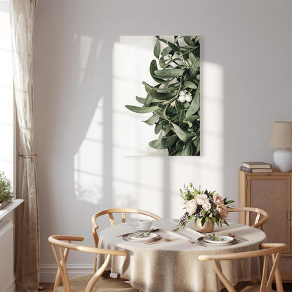Leinwandbild - Christmas Mistletoe (1 Part) Vertical