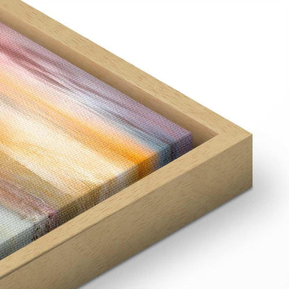 Leinwandbild - Orange Sea