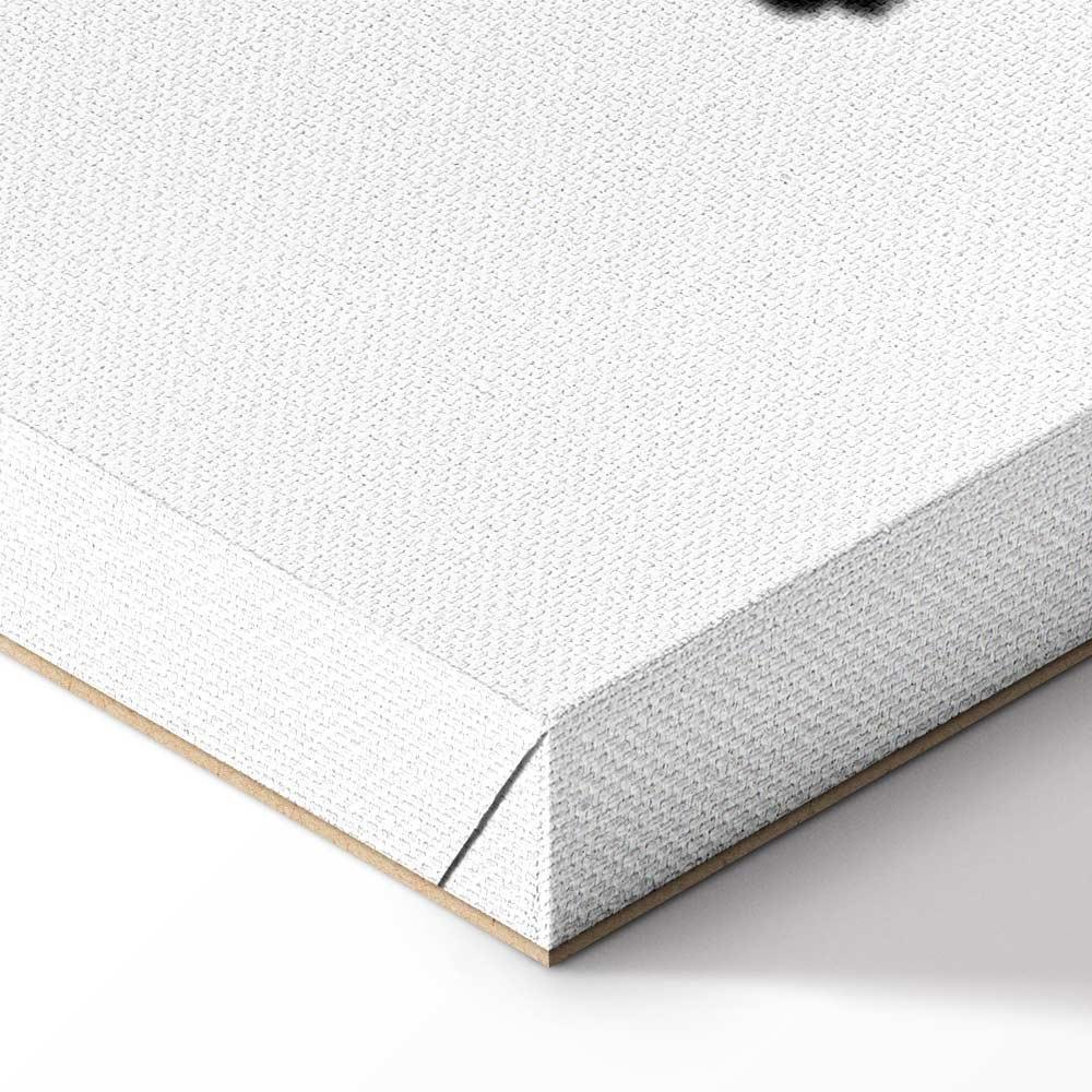 Leinwandbild - Banksy Mona Lisa with Rocket Launcher (1 Part) Vertical