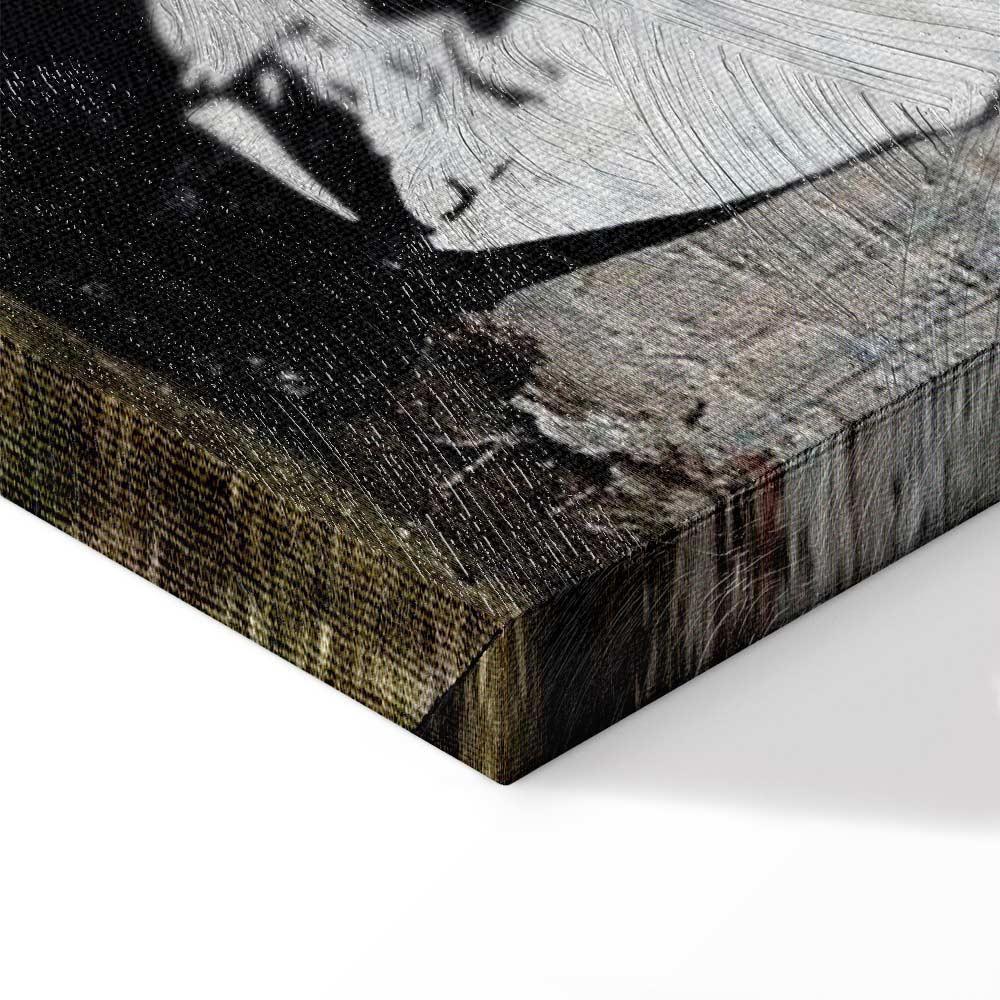 Leinwandbild - Super Mario Mushroom Cop by Banksy