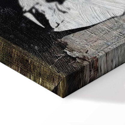 Leinwandbild - Super Mario Mushroom Cop by Banksy