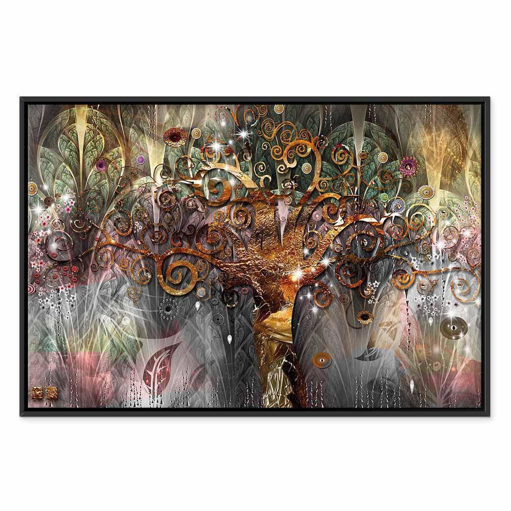 Leinwandbild - Gold Tree