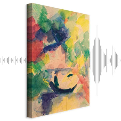 Leinwandbild - August Macke – Couple in the Boat