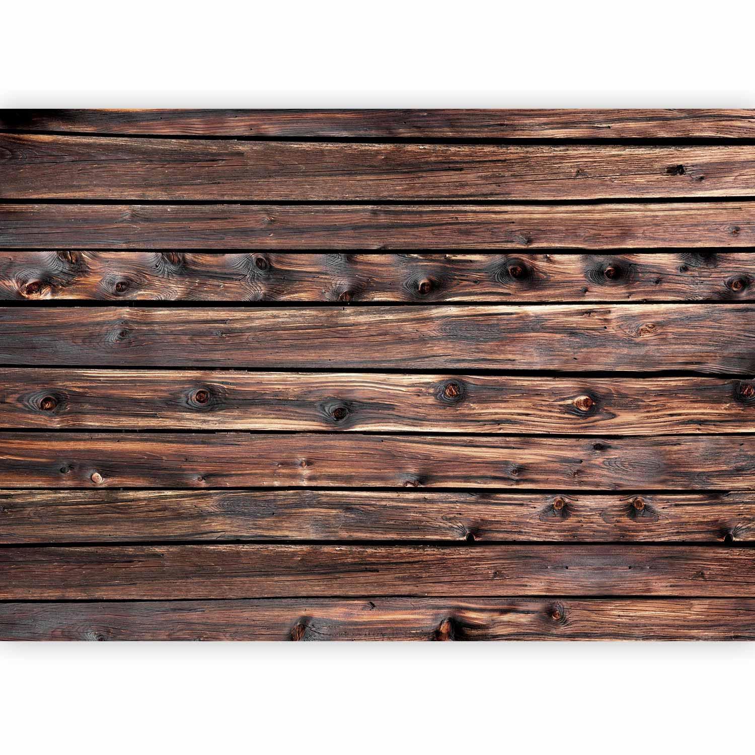 Fototapete - Wooden Warmth Artgeist
