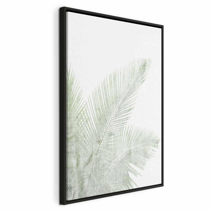 Leinwandbild - Velvet Green (1 Part) Vertical