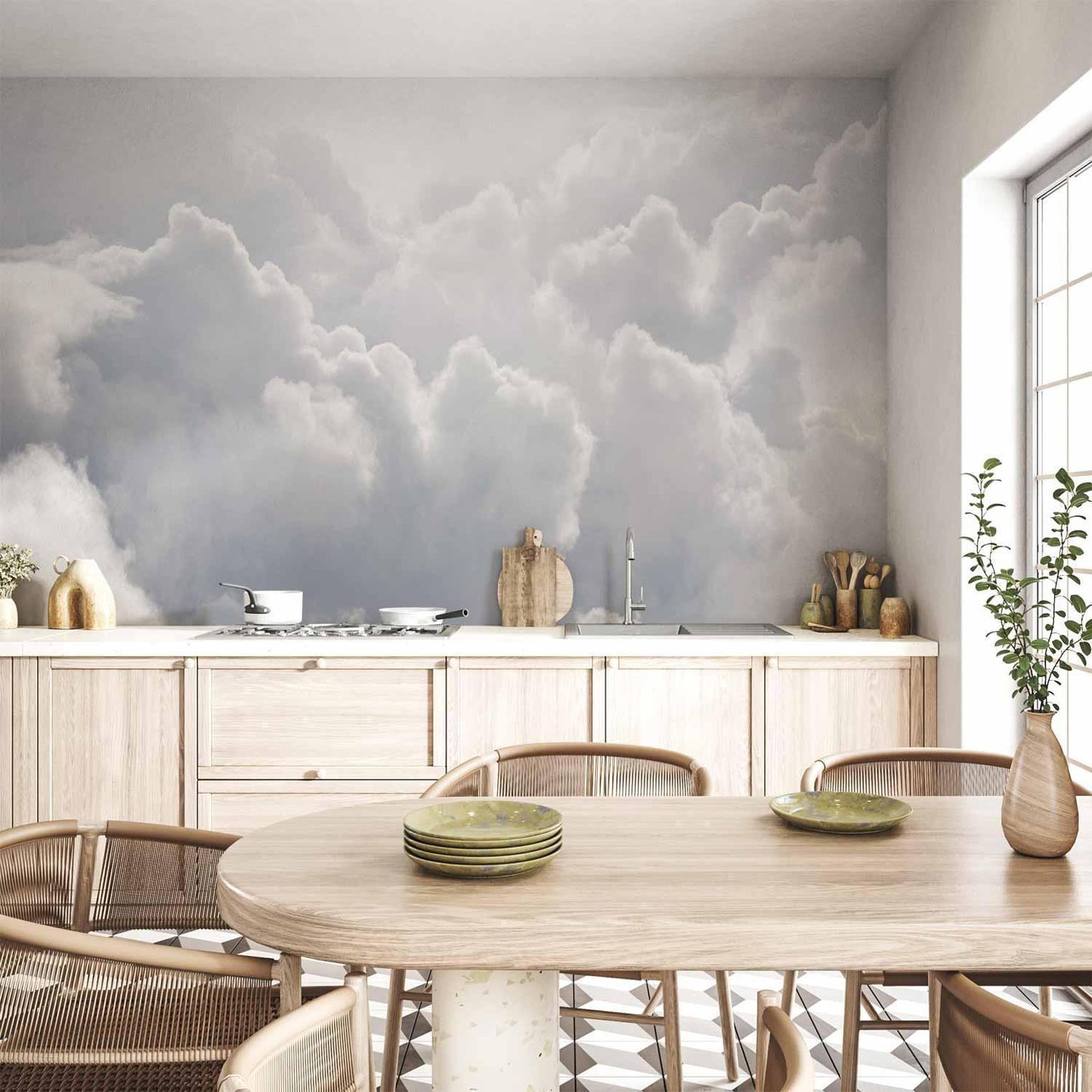 Fototapete - Clouds Lightness