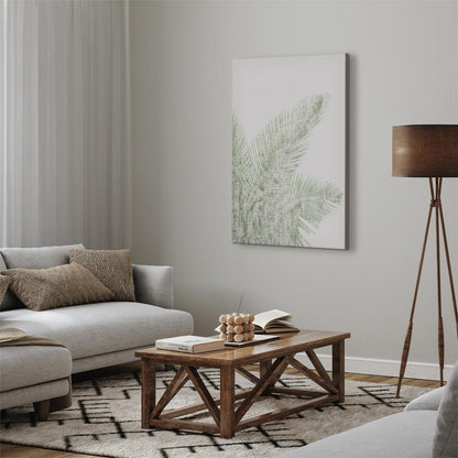 Leinwandbild - Velvet Green (1 Part) Vertical