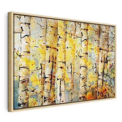 Leinwandbild - Summer Colors of the Forest (1 Part) Wide