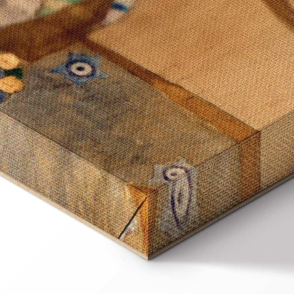 Leinwandbild - Gustav Klimt – Expectation