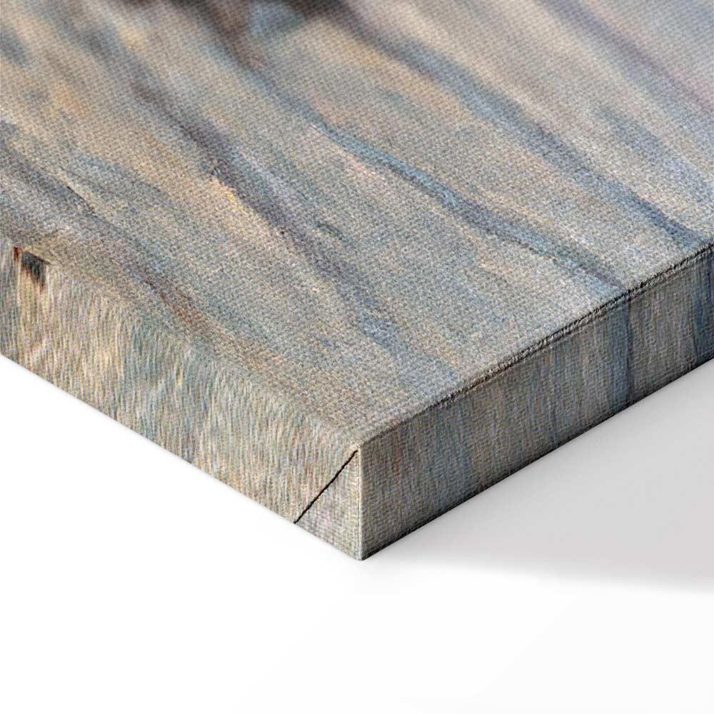 Leinwandbild - Claude Monet – Hauling a Boat Ashore, Honfleur