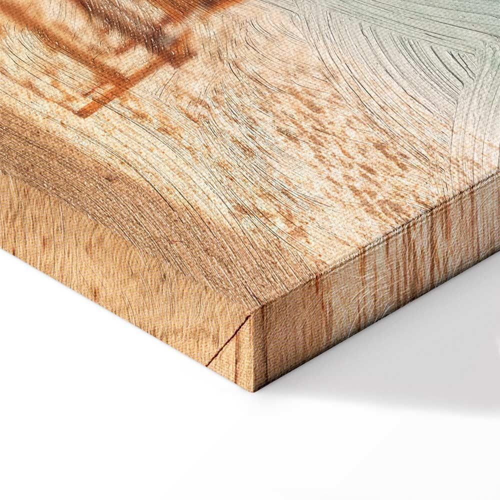 Leinwandbild - Palm Umbrella (1 Part) Vertical