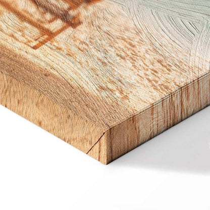 Leinwandbild - Palm Umbrella (1 Part) Vertical