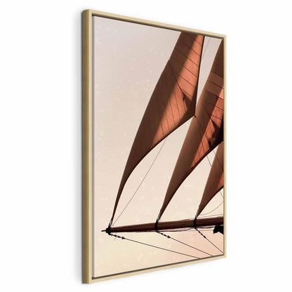 Leinwandbild - Sea Wind (1 Part) Vertical