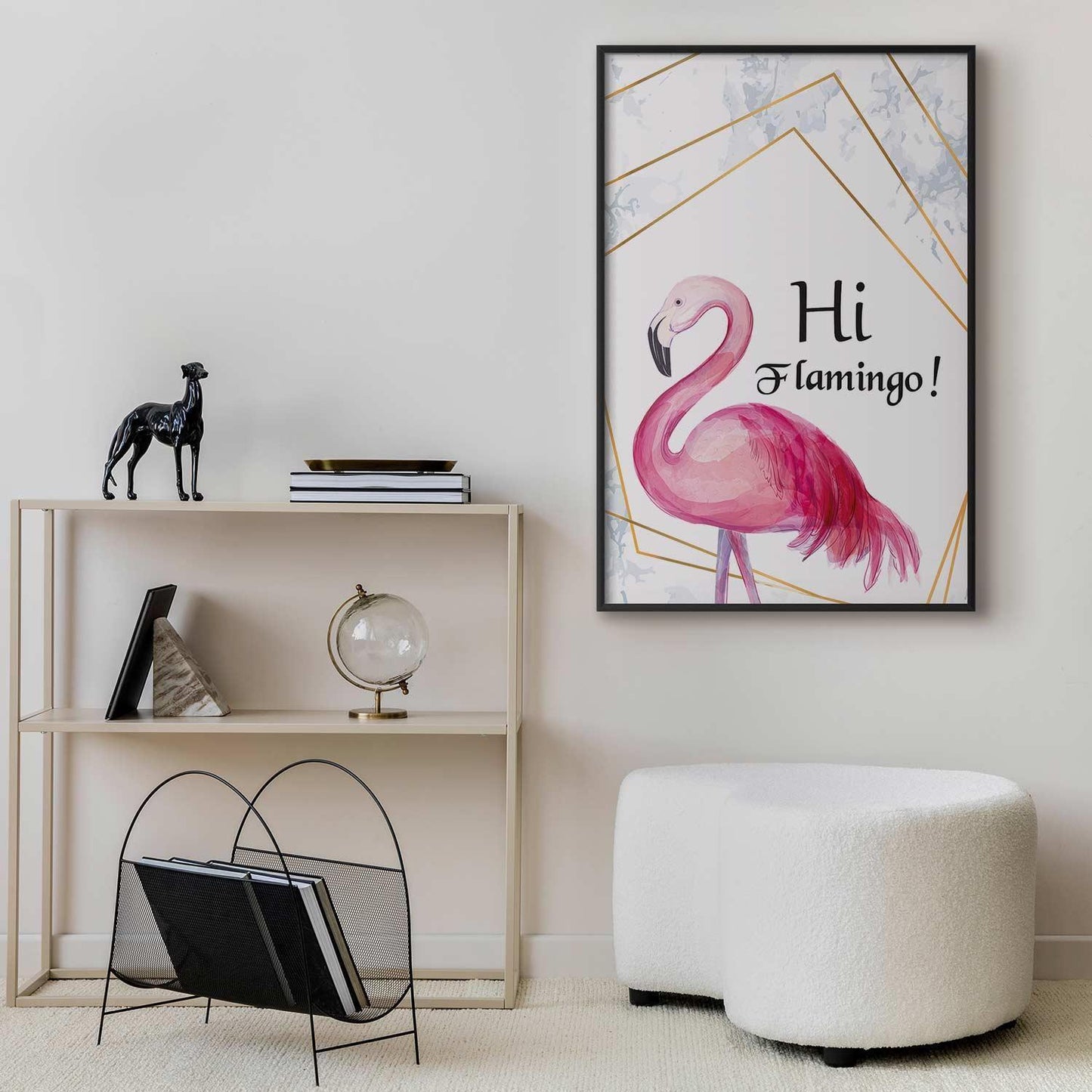 Poster - Hi Flamingo! Artgeist