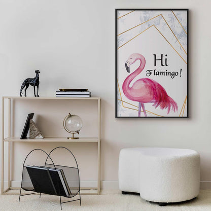 Poster - Hi Flamingo! Artgeist
