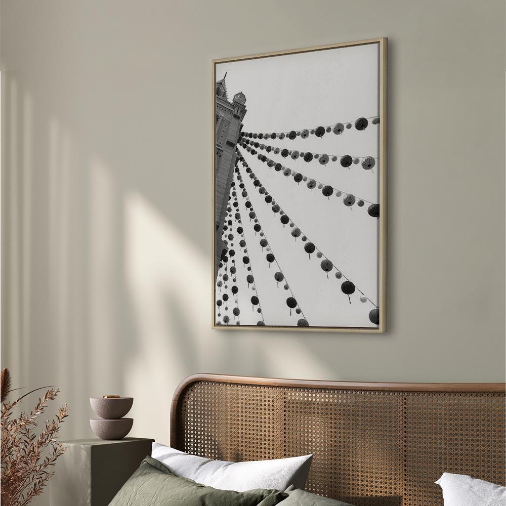 Leinwandbild - Joyful Festival (1 Part) Vertical