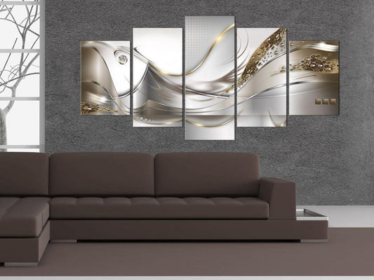 Acrylglasbild - Golden Flight