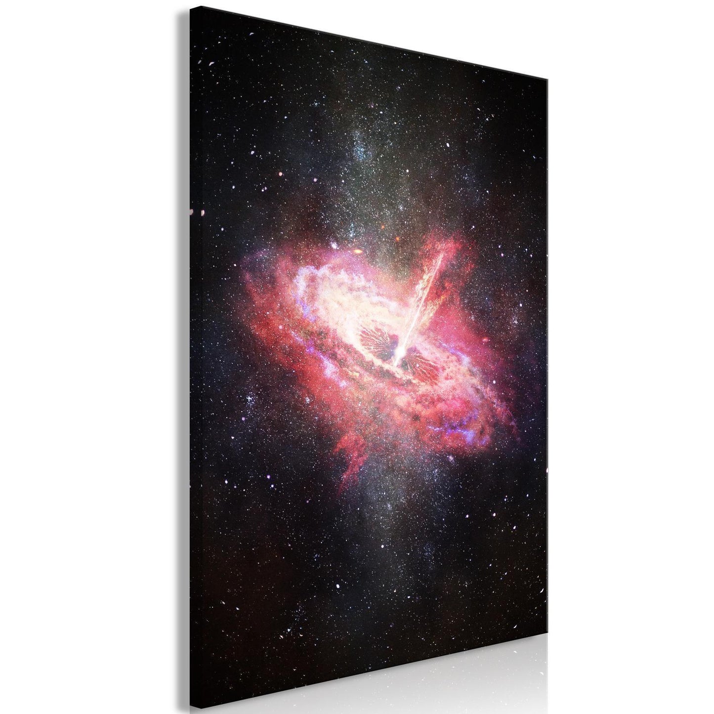 Leinwandbild - Lonely Galaxy (1 Part) Vertical Artgeist