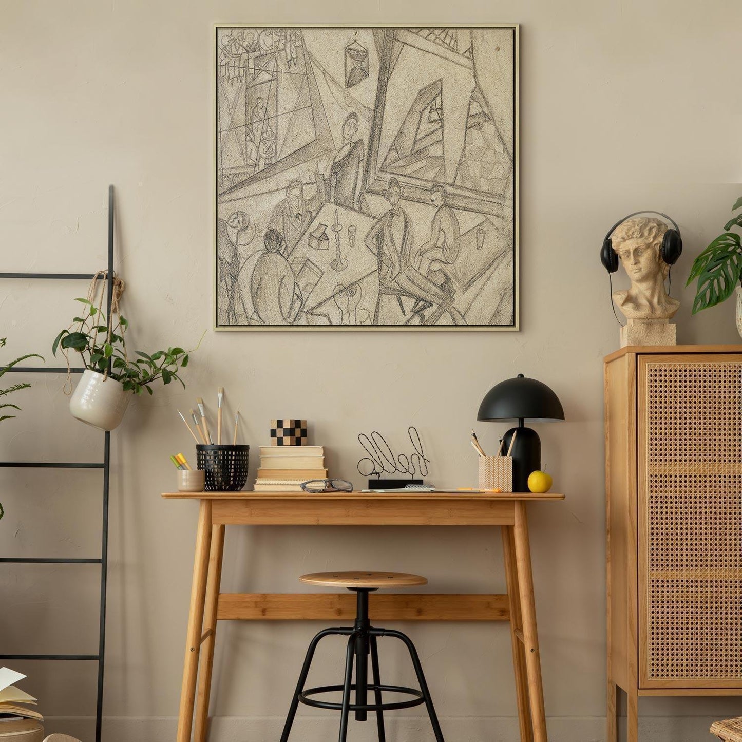 Leinwandbild - Frida Kahlo – Frida and Her Contemporaries