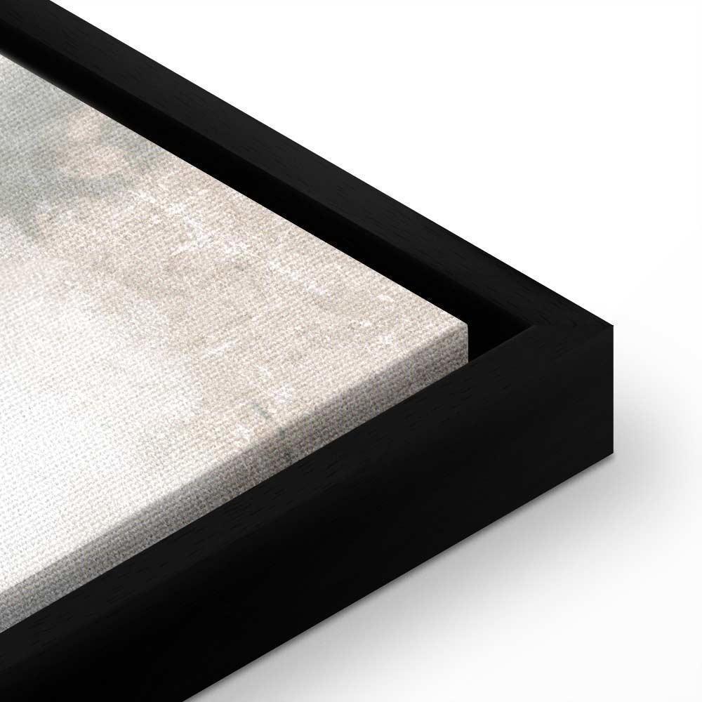 Leinwandbild - Thoughtful in Blue