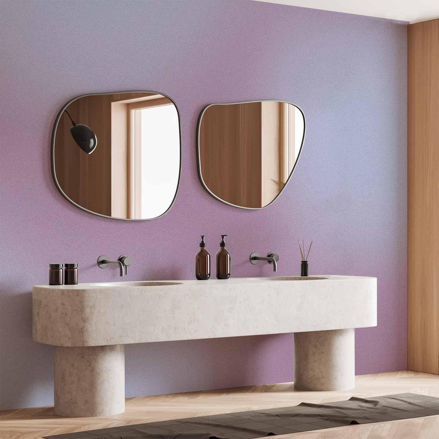 Fototapete - Complex Gradient - Gradient Composition in Nostalgic Colors