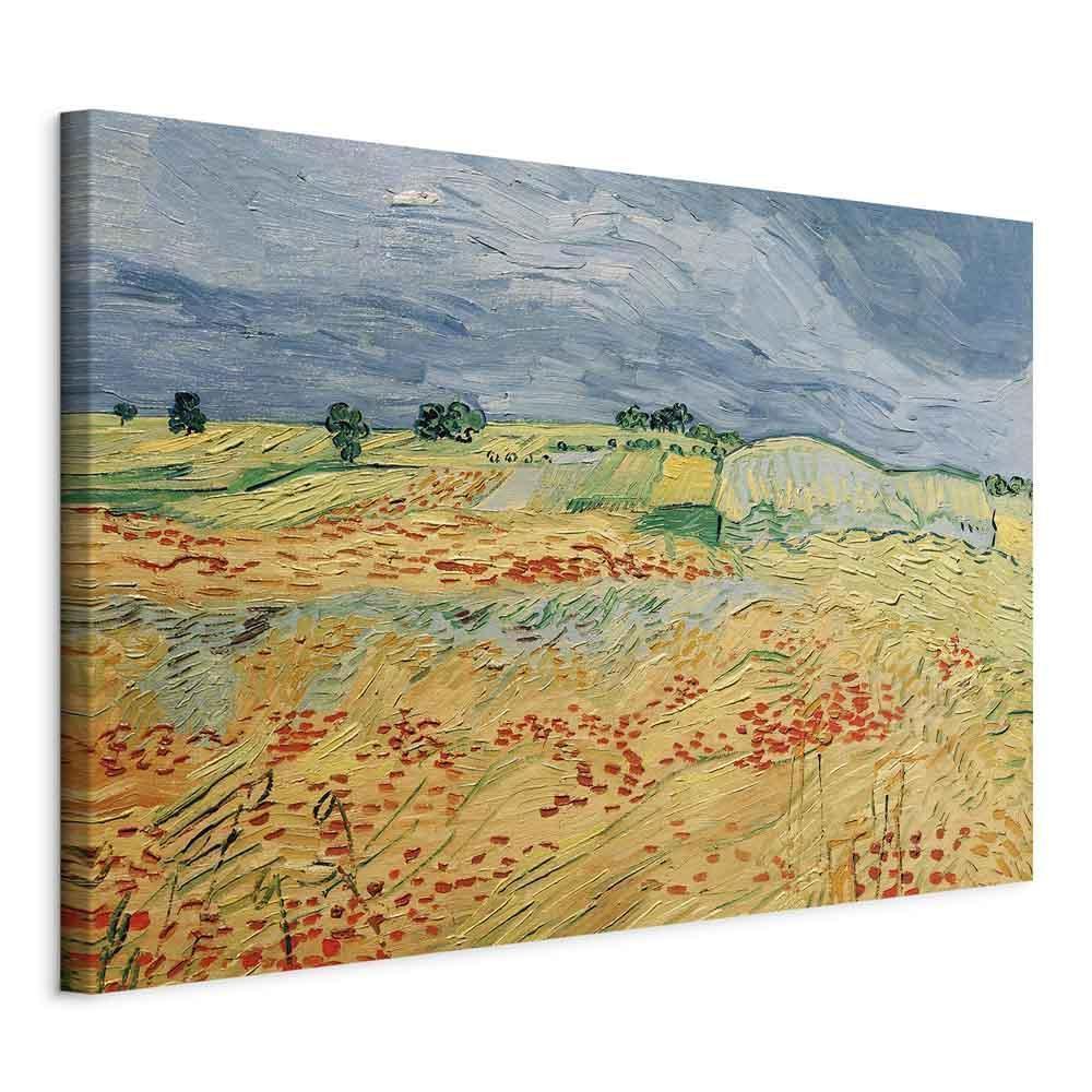 Leinwandbild - Vincent van Gogh – Fields with Poppies