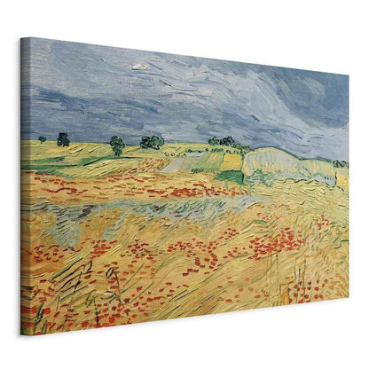 Leinwandbild - Vincent van Gogh – Fields with Poppies
