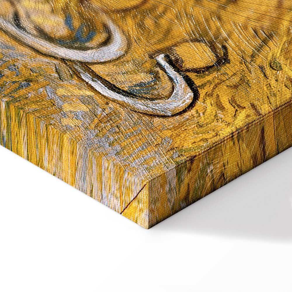 Leinwandbild Mittagsruhe Vincent van Gogh – Ländliche Idylle