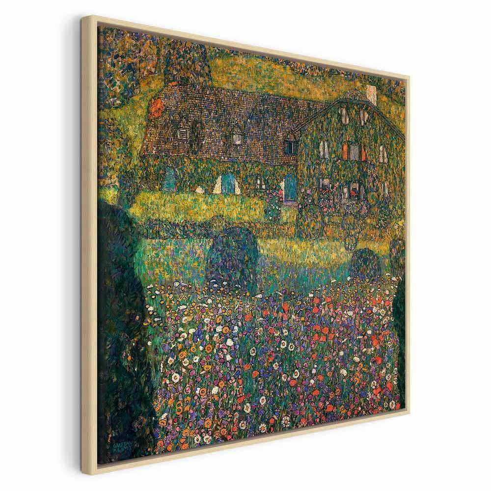 Leinwandbild - Gustav Klimt – Country House on the Attersee Lake