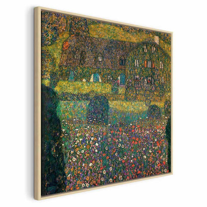 Leinwandbild - Gustav Klimt – Country House on the Attersee Lake