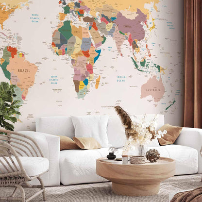 Fototapete - World Map Artgeist
