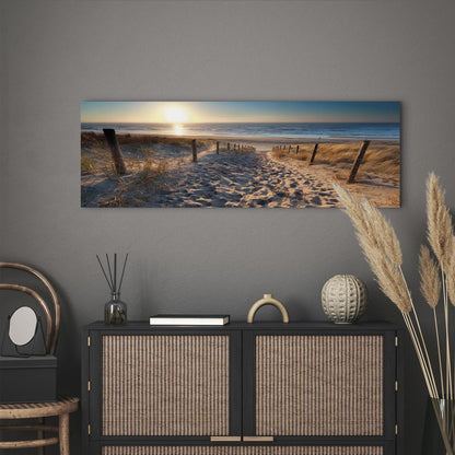 Leinwandbild - Sunset Path