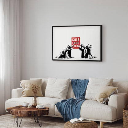 Leinwandbild - Sale (1 Part) Vertical