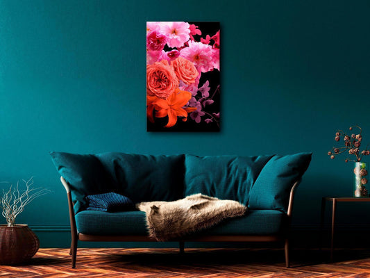 Leinwandbild - Spring Breeze (1 Part) Vertical Artgeist