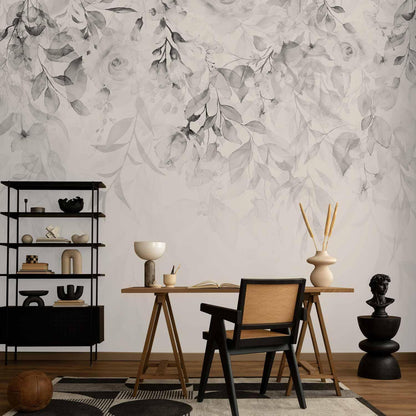 Fototapete - Waterfall of Roses - Third Variant