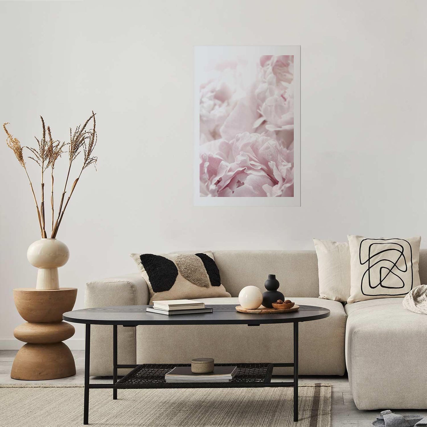 Poster - Fluffy Peonies