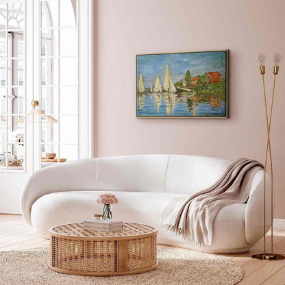 Leinwandbild - Claude Monet – Regattas at Argenteuil