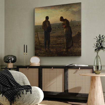 Leinwandbild - Jean-François Millet – The Angelus