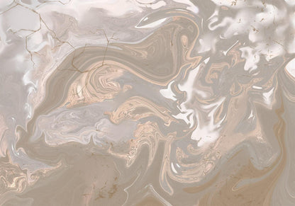 Fototapete Steinstruktur - Realistische Naturstein Wandtapete mit authentischer Gesteinsoptik