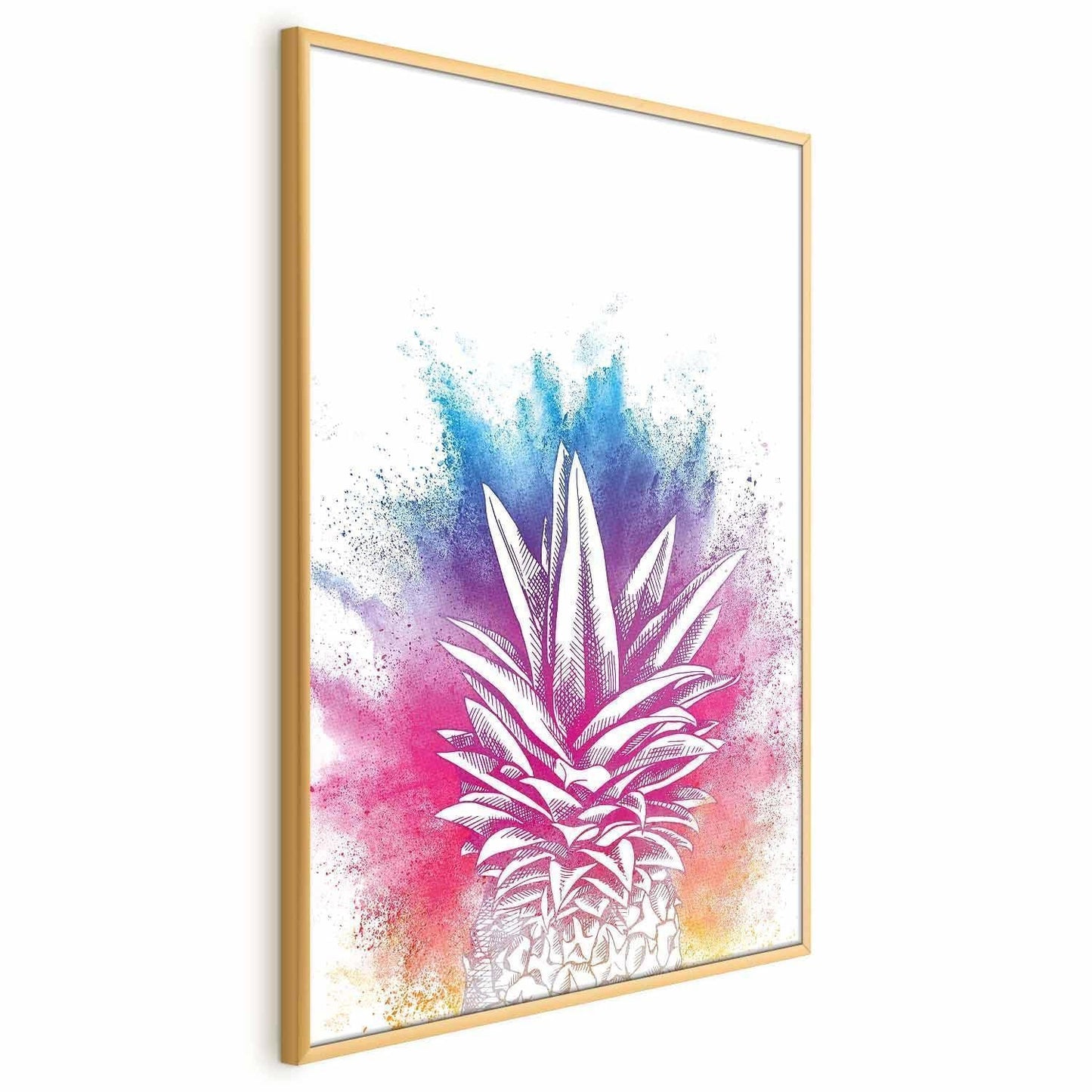 Poster - Colorful Pineapple Artgeist