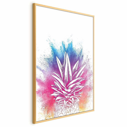 Poster - Colorful Pineapple Artgeist