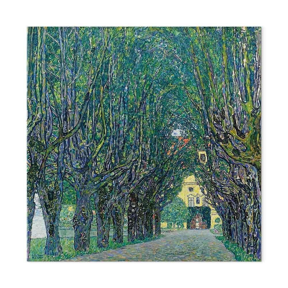 Leinwandbild - Gustav Klimt – Avenue in the Park of Schloss Kammer