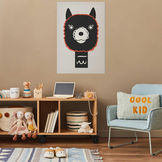 Poster - Decorative Alpaca Artgeist