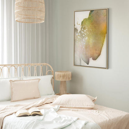 Leinwandbild - Golden Touch (1 Part) Vertical