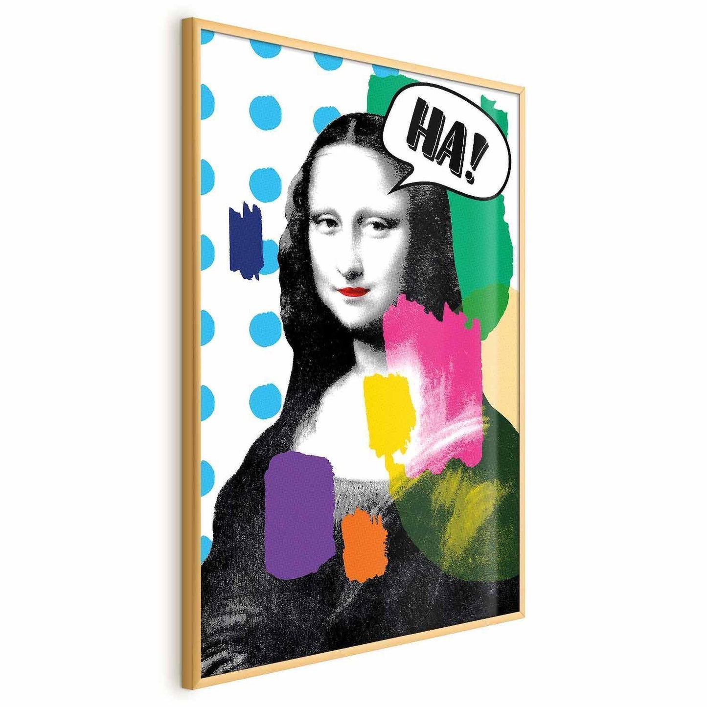 Poster - Mona Lisa Pop-Art