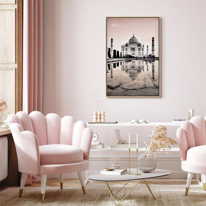 Leinwandbild - Taj Mahal (1 Part) Vertical