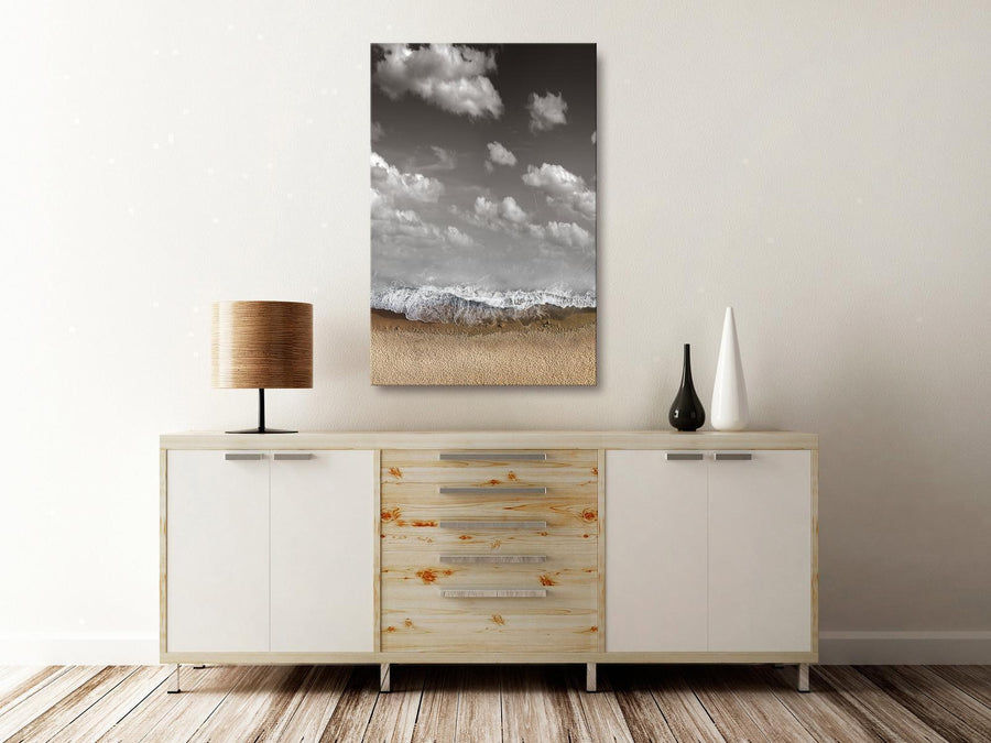 Leinwandbild - Sky Wave (1 Part) Vertical Artgeist