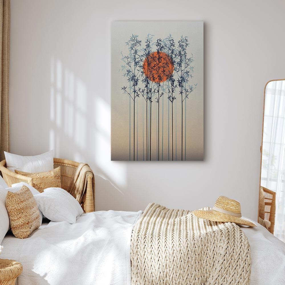 Leinwandbild - Lonely Twilight (1 Part) Vertical