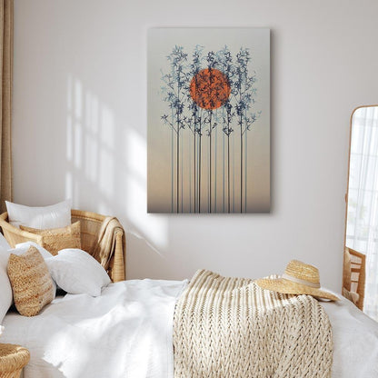 Leinwandbild - Lonely Twilight (1 Part) Vertical