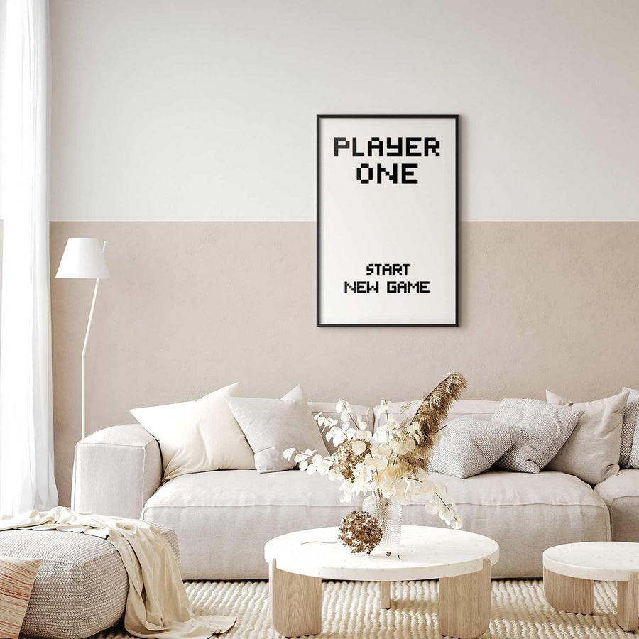 Poster - Start New Game Artgeist
